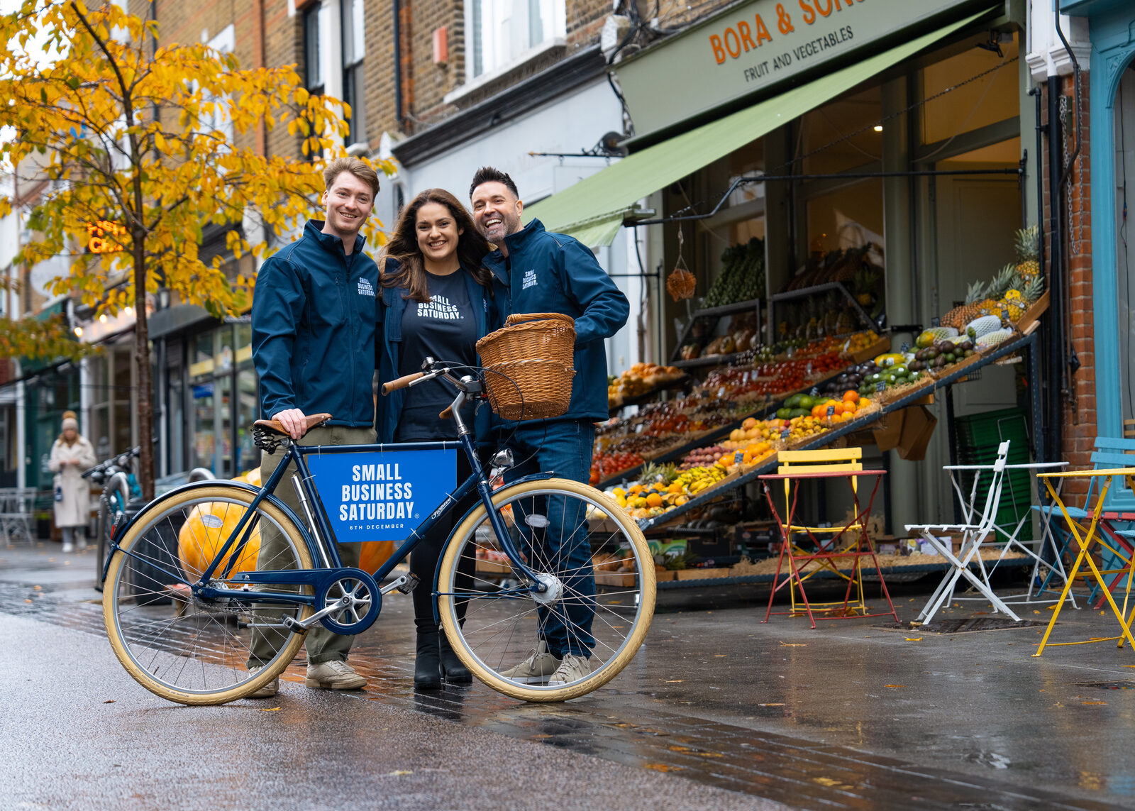 Small Business Saturday - the tour team on the road