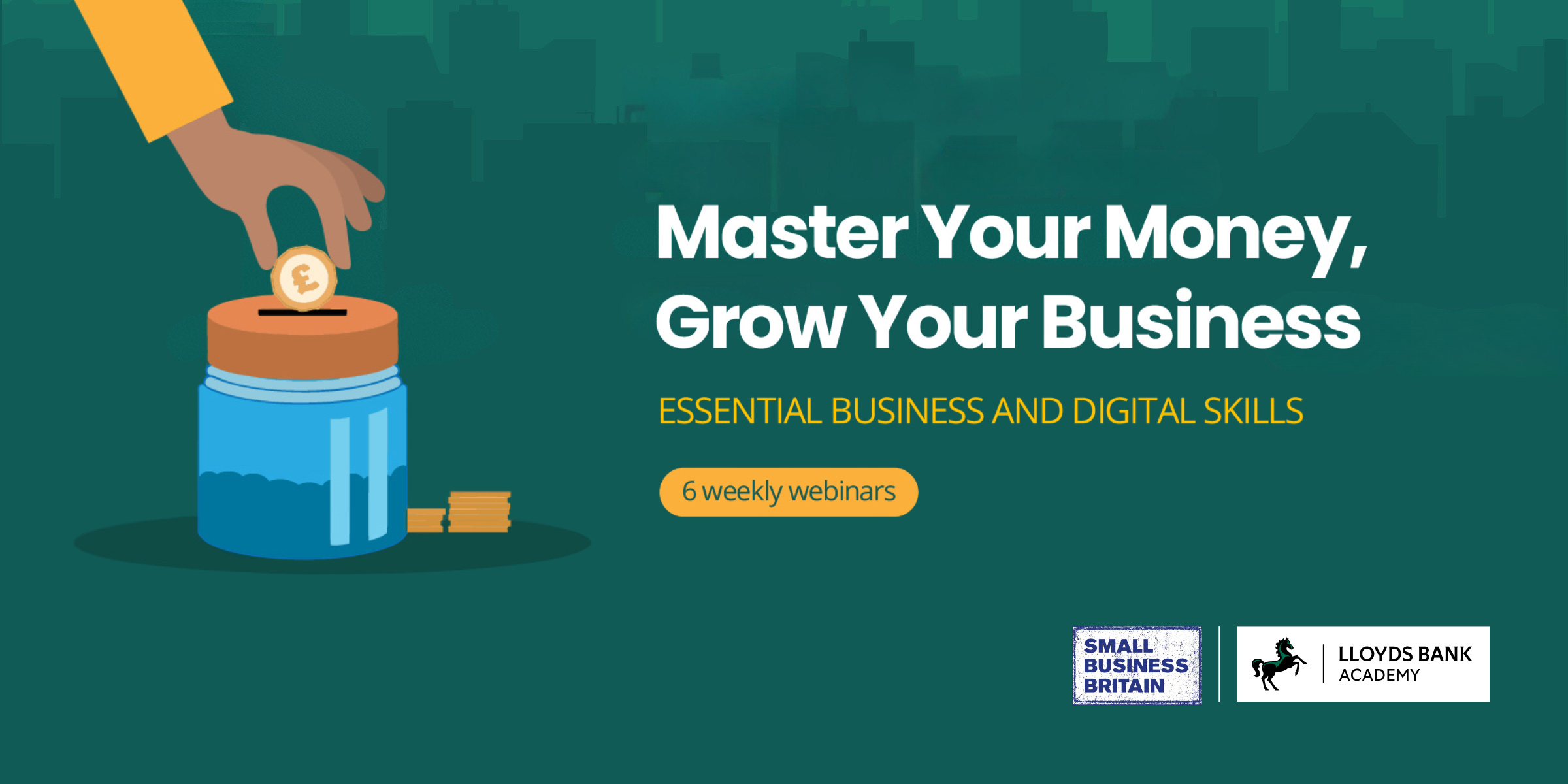 Master Your Money, Grow Your Business Header